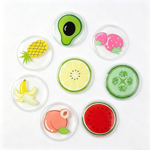 8 PCS BOO BOO ice Packs, Kid Ice Pack, Reusable Eye Patches,Hot & Cold Gel Eye Packs for Puffy Eyes, Dark Circles & Eye Bags, Kid Ice pack in Saudi Arabia