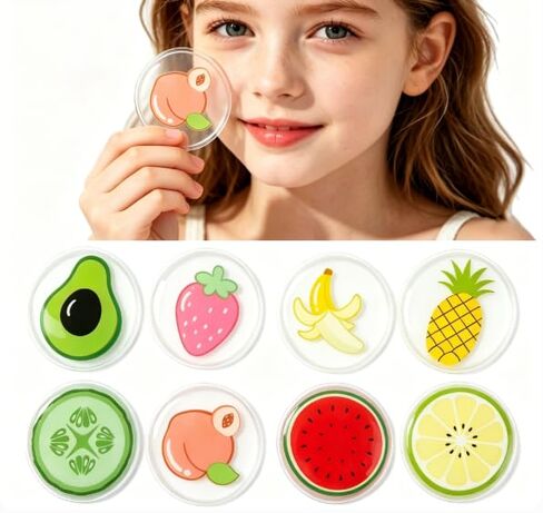 8 PCS BOO BOO ice Packs, Kid Ice Pack, Reusable Eye Patches,Hot & Cold Gel Eye Packs for Puffy Eyes, Dark Circles & Eye Bags, Kid Ice pack in Saudi Arabia