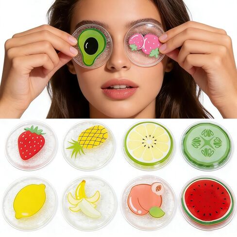 8 PCS BOO BOO ice Packs, Kid Ice Pack, Reusable Eye Patches,Hot & Cold Gel Eye Packs for Puffy Eyes, Dark Circles & Eye Bags, Kid Ice pack in Saudi Arabia
