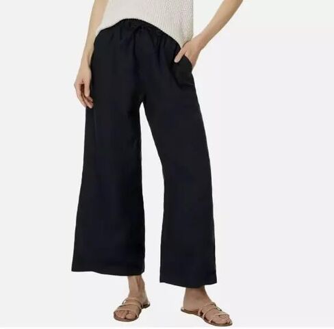 Splendid Ladies' Wide Leg Tencel Pants (US, Alpha, Small, Regular, Regular, Black) in Kuwait