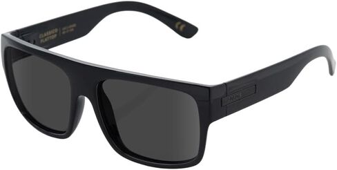 MADSON Classico Flat Top Polarized Sunglasses, Matte Black in Saudi Arabia