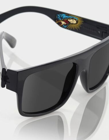 MADSON Classico Flat Top Polarized Sunglasses, Matte Black in Saudi Arabia