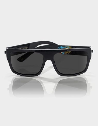 MADSON Classico Flat Top Polarized Sunglasses, Matte Black in Saudi Arabia