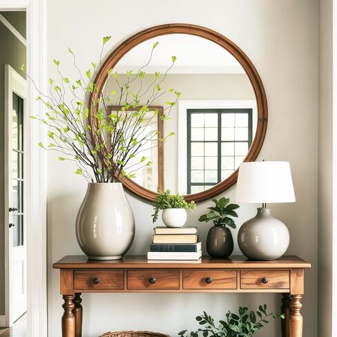 6Pcs Artificial Greenery Branches 41 Inch Faux Greenery Stems for Vase Fake Ficus Twig Plants Realistic Flexible Willow Branches for Tall Floor Vase Filler Home Centerpieces Arrangements Office in Saudi Arabia