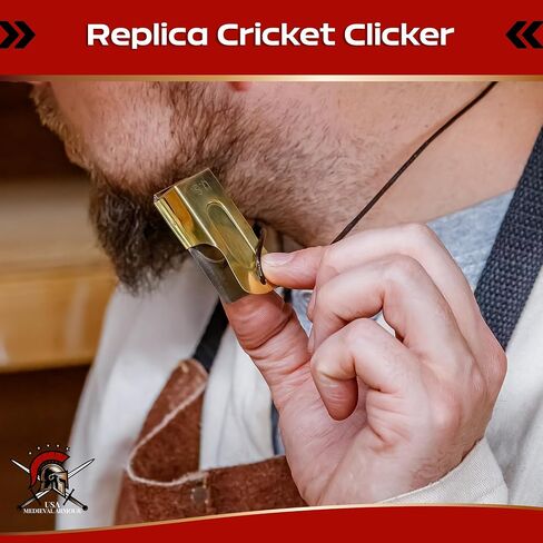 U.S. D-Day Paratrooper Brass Cricket Clicker in Kuwait