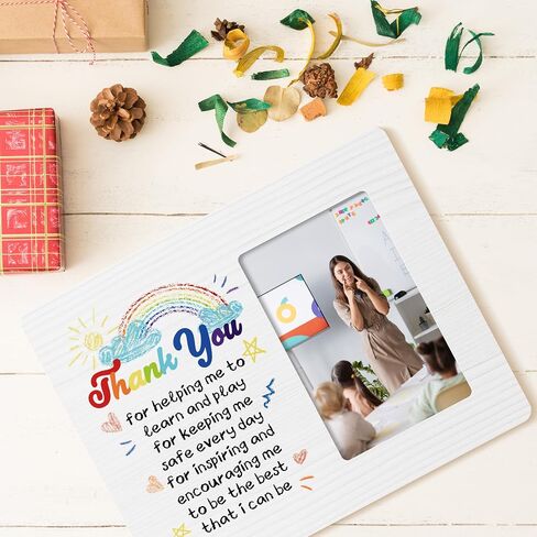 Thank You Gifts for Teacher, Appreciation Picture Frame, 4x6 Inch Photo in Saudi Arabia