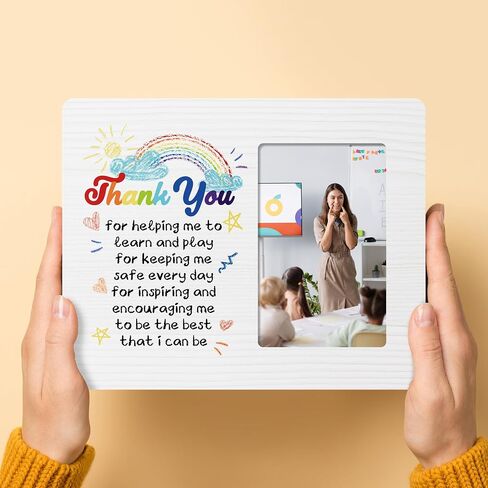 Thank You Gifts for Teacher, Appreciation Picture Frame, 4x6 Inch Photo in Saudi Arabia