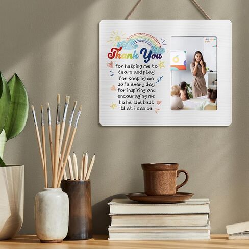 Thank You Gifts for Teacher, Appreciation Picture Frame, 4x6 Inch Photo in Saudi Arabia