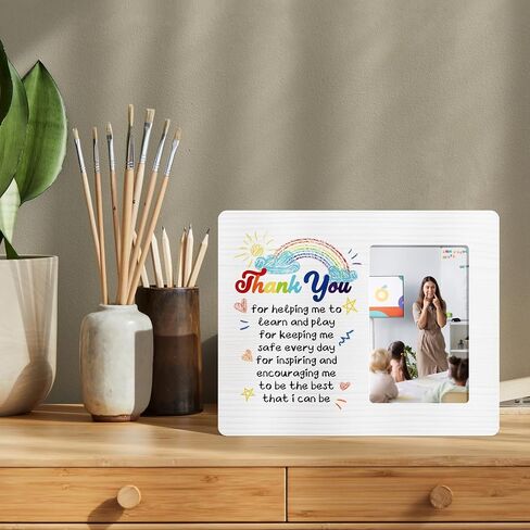 Thank You Gifts for Teacher, Appreciation Picture Frame, 4x6 Inch Photo in Saudi Arabia