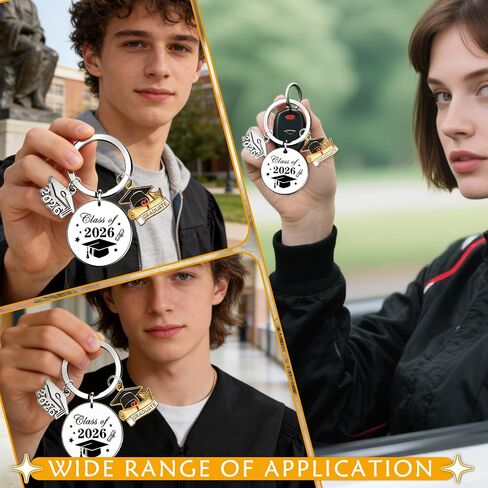 Class Of 2026 Graduation Keychain Gifts For Him Her Middle High School College Masters PHD Graduate Gift For Seniors Degree Students Son Daughter Niece Nephew in Saudi Arabia