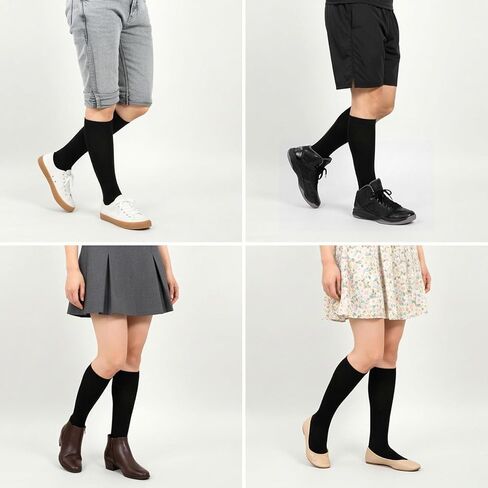 2 Pairs Unisex Split Toe Tabi Socks for Flip Flops, Casual Long Flip Flops Socks Knee High Over Calf Length in Saudi Arabia