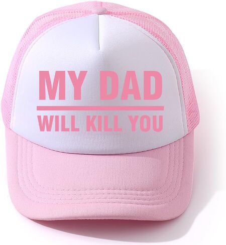 My dads Will Kills You Funny Hats for Womens Cool Washed Distressed Baseball in Kuwait