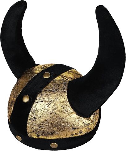 PENINSULA LOVE Medieval Viking Helmet Hat Middle Ages Warrior Hat Cosplay Ox Horns Cap Halloween Devil Cap for Women Men in Kuwait