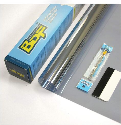 BDF S60 Window Film Transparent Heat Rejection & UV Cut Silver 60 (Light) - 48in X 12ft in Saudi Arabia