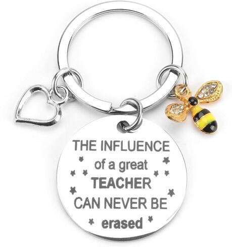 Teacher Keychain Appreciation Teachers Gift Bee Teachers Week Keychains in Kuwait