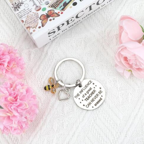Teacher Keychain Appreciation Teachers Gift Bee Teachers Week Keychains in Kuwait