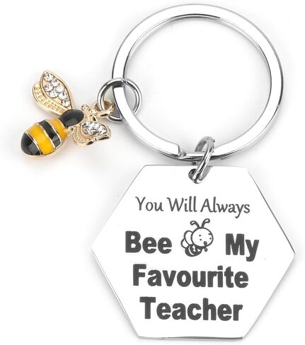Teacher Keychain Appreciation Teachers Gift Bee Teachers Week Keychains in Kuwait
