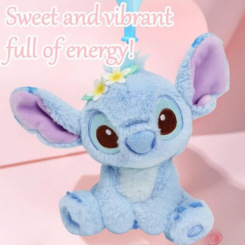MINISO Disney Stitch Dreamy Charm Cute, delicate, soft and healing keychain, ideal for collection and gifting. in Saudi Arabia