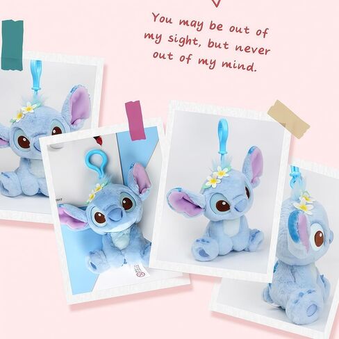 MINISO Disney Stitch Dreamy Charm Cute, delicate, soft and healing keychain, ideal for collection and gifting. in Saudi Arabia
