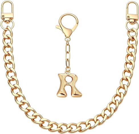 Snycler Bubble Letter Bag Charm Metal Chain Keychain Fashion Women Handbag Purse Pendant Accessories Birthday Gift in Saudi Arabia