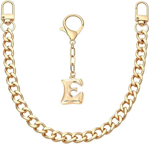 Snycler Bubble Letter Bag Charm Metal Chain Keychain Fashion Women Handbag Purse Pendant Accessories Birthday Gift in Saudi Arabia