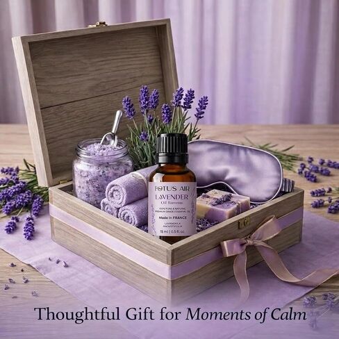French Lavender Essential Oil 15ml, 100% Pure Natural Therapeutic Grade Undiluted, High Altitude Lavandula Angustifolia, Aromatherapy Diffuser Sleep & Relaxation, Haute Provence France in Saudi Arabia
