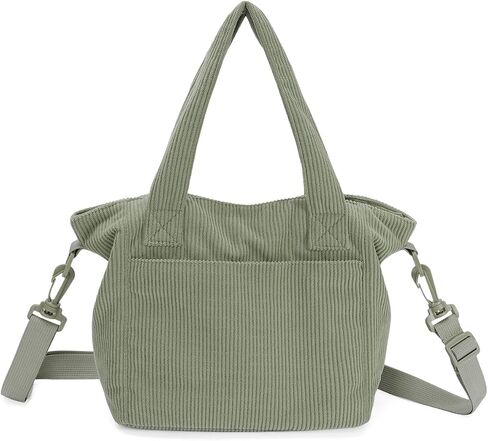 ECOHUB Small Crossbody Bags for Women Mini Tote Travel Purse Cute Corduroy Shoulder Handbag Wallet with RFID Blocking Slots in Kuwait