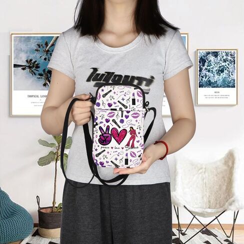 Song Crossbody Bag Singer Song Gift Singer Fan Gift Singer Inspired Crossbody Mini Bag Music Gift in Kuwait