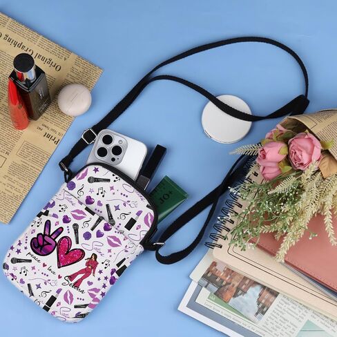 Song Crossbody Bag Singer Song Gift Singer Fan Gift Singer Inspired Crossbody Mini Bag Music Gift in Kuwait