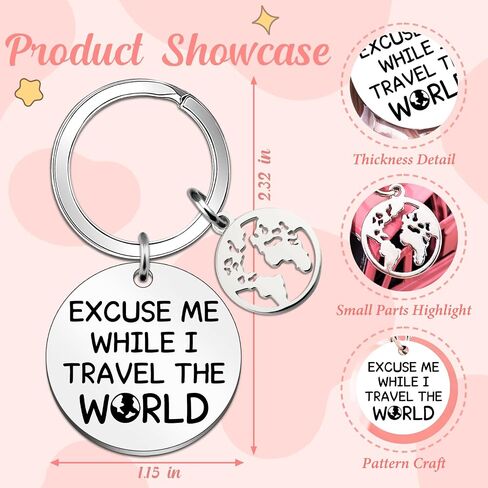 Gifts for Global Travelers World Traveler Gifts Travel Accessories for Women Men Birthday Christmas Thanksgiving Gift for Global Travelers Travel Must Have Stuff in Saudi Arabia