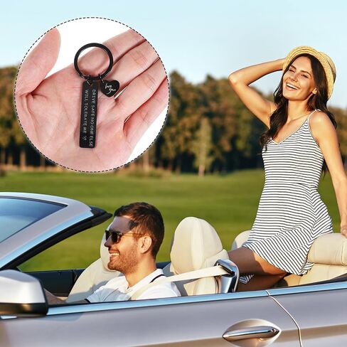 Ouligay Drive Safe Keychain for Him Boyfriend Birthday Christmas Gift for Him Husband Fiance Men Boyfriend Valentine's Day Bf Funny Romantic I Love You Presents Husband Gifts From Wife in Saudi Arabia