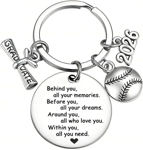 Graduation Keychain 2026 Dance Baseball Softball Key Chain in Saudi Arabia