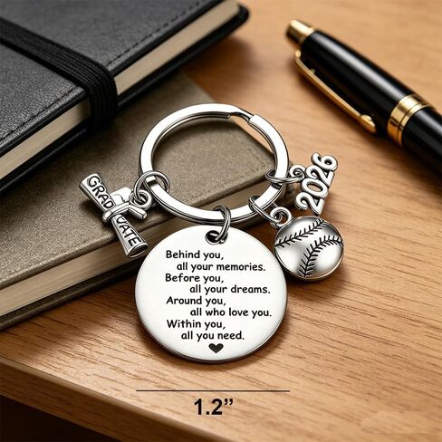 Graduation Keychain 2026 Dance Baseball Softball Key Chain in Saudi Arabia