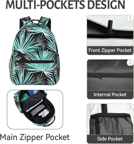 Elephant Backpack Gifts for Girls Boys Kids Teens, Travel Backpacks Laptop Rucksack, Bookbag, Elephant & Fairy Moonlit Back Pack Accessories Bags for School, Work, Outdoor Adventures in Kuwait