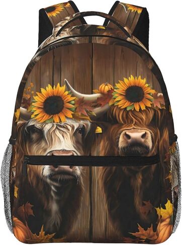Elephant Backpack Gifts for Girls Boys Kids Teens, Travel Backpacks Laptop Rucksack, Bookbag, Elephant & Fairy Moonlit Back Pack Accessories Bags for School, Work, Outdoor Adventures in Kuwait