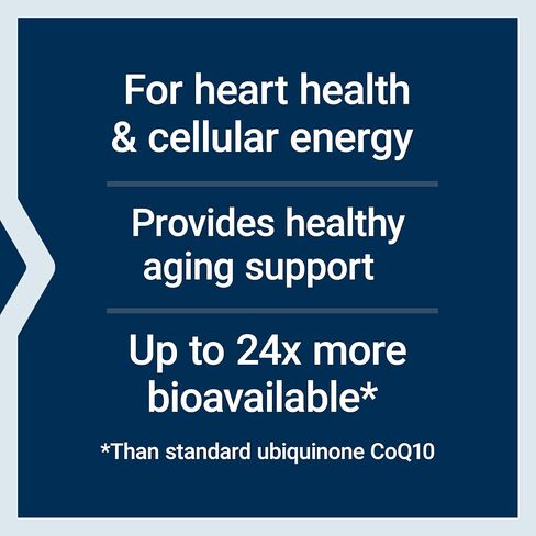 Life Extension AmpliQ CoQ10, Heart Health, Kidney and Liver Health, ubiquinone 100 mg, Advanced Formula, Gluten Free, Non-GMO, Vegetarian, 60 Capsules in Kuwait