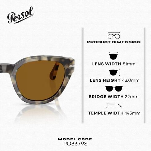 Persol PO3379S butterfly Shape Sunglasses With Official Eyewear Kit in Kuwait