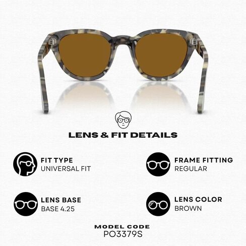 Persol PO3379S butterfly Shape Sunglasses With Official Eyewear Kit in Kuwait