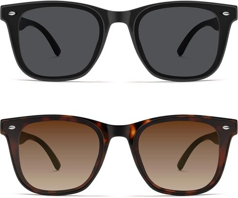 VANLINKER Trendy Retro Fashion Square Sunglasses for Women Men UV Protection Shades VL9931 in Kuwait