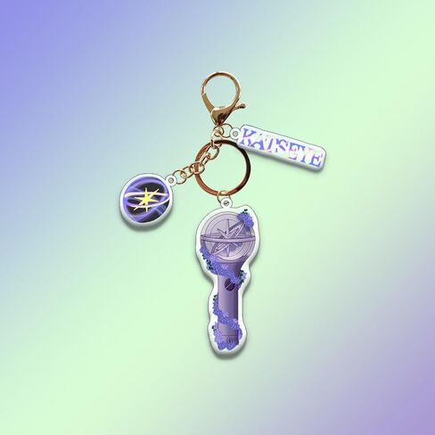 Merch Keychain Acrylic Lightstick Keyring Charm Pendant Backpack Accessories Concert Merch for Fans Gifts in Saudi Arabia
