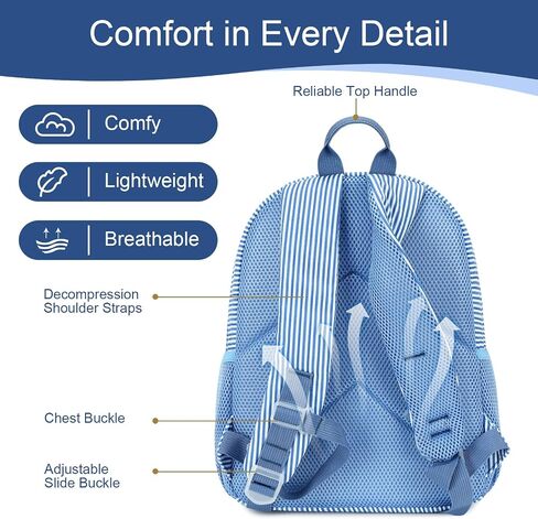 DSIUE Toddler Backpack Corduroy Backpack for Boys Girls 2-5 Kids Backpack for Travel Preschool Daycare in Saudi Arabia