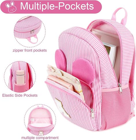DSIUE Toddler Backpack Corduroy Backpack for Boys Girls 2-5 Kids Backpack for Travel Preschool Daycare in Saudi Arabia