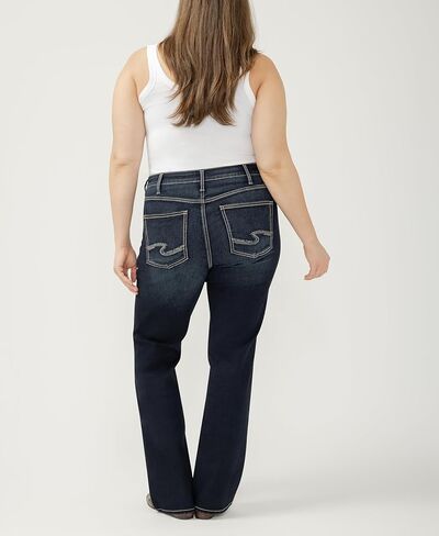 Silver Jeans Co. Women's Plus Size Avery High Rise Slim Bootcut Jeans in Kuwait