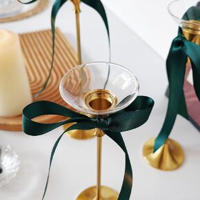 6-Pack Candle Drip Protectors Elegant Glass Bobeches for Candlesticks – Crystal Clear Candle Drip Catchers, Candle Accessories for Weddings & Table Decor in Saudi Arabia