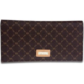 Signature Half-Fold Slim Wallet in Brown in Saudi Arabia