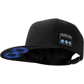 Bluetooth Speaker Hat,V5.4 Bluetooth Baseball Cap with Hands-Free Calling for Running,Cycling,Camping, Trendy Outdoor in Saudi Arabia