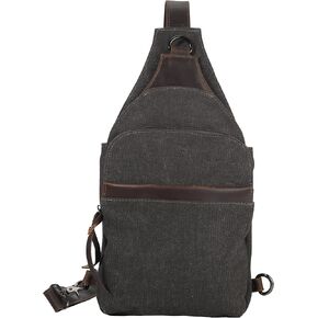 Lady Conceal Concealed Carry Dakota Large Canvas Sling with Magnetic Draw and Universal Carry Pouch in Saudi Arabia