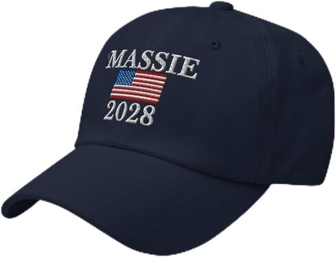 Massie 2028 Hat - Thomas Massie for President Embroidered Adjustable Dad Cap in Kuwait