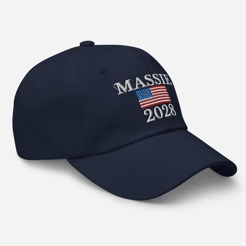 Massie 2028 Hat - Thomas Massie for President Embroidered Adjustable Dad Cap in Kuwait