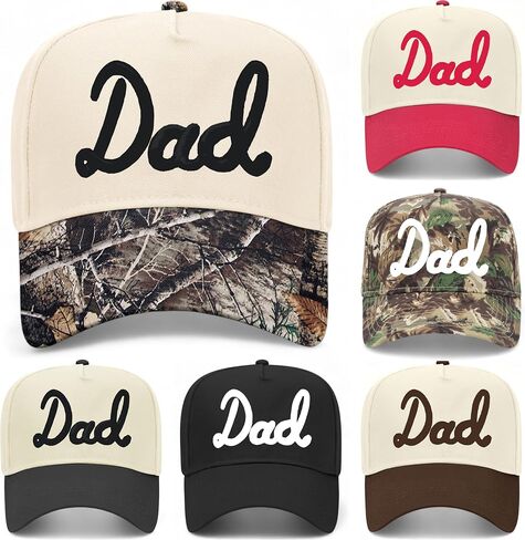 أبي قبعة مخطوطة | قبعات سائقي الشاحنات الكلاسيكية الفاخرة القابلة للتعديل Snapback للرجال والآباء والآباء in Kuwait